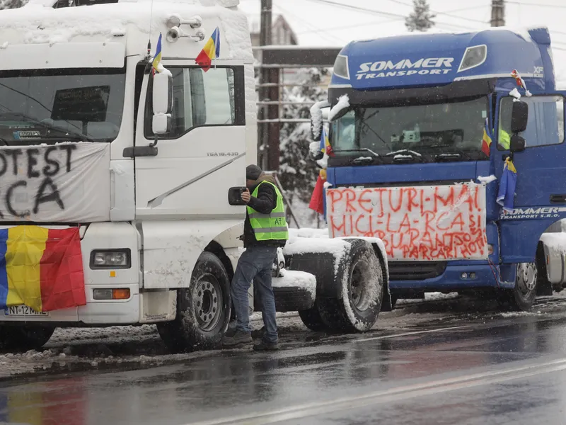 Proteste politizate. Liderul fermierilor are partid. „Șeful” transportatorilor s-a vrut deputat - Foto: INQUM PHOTOS / George Călin