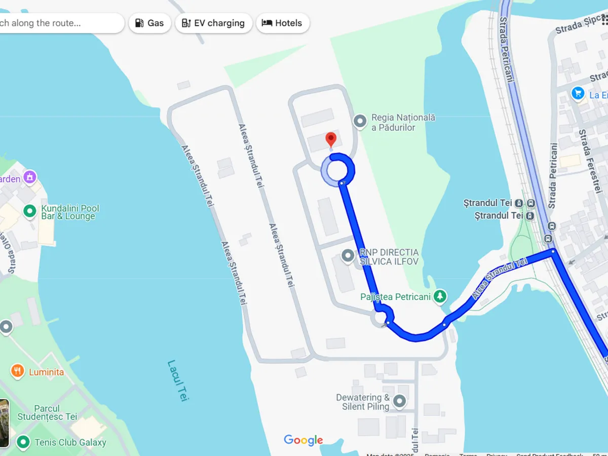 Un hotel de 4 stele din București, cu Spa și sală polivalentă, merge în pierdere. E al Romsilva - Foto: captură Google Maps