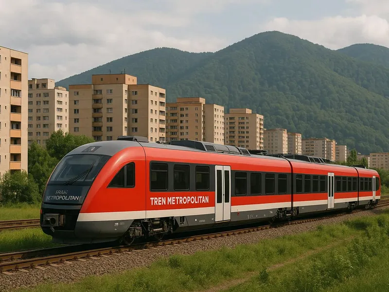 Proiect de tren metropolitan de 238.000.000 €, pe 3 direcții, în jurul Brașovului. Gata în 2029? - Foto: Facebook / Adrian Ioan Veştea