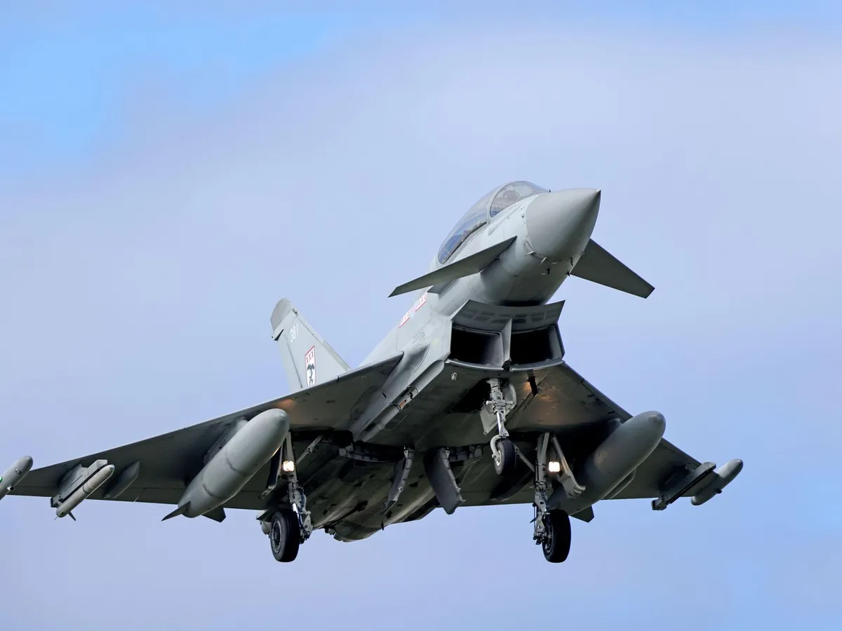 Avion Eurofighter Typhoon - Foto: Profimedia Images