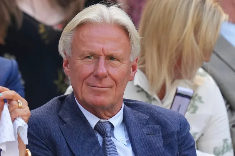 Bjorn Borg, la Wimbledon, iulie 2025 - Foto: Profimedia Images