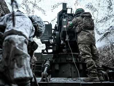 Artileria ucraineană în acțiune: Profimedia Images