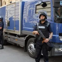 Misiune de pază a unui transport special Foto: Jandarmeria Română