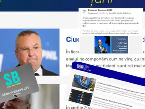 Legătura dintre oamenii lui Geoană și un site care-i atacă murdar pe Ciucă și Lasconi Foto: Digi24