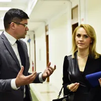 Ministrul Mediului, Costel Alexe, și primarul Capitalei, Gabriela Firea Foto: Facebook