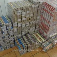 Țigări de contrabandă - Foto: Poliția de Frontieră