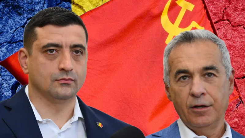 George Simion și Călin Georgescu vor instaurarea dictaturii fricii în România - Foto: Colaj Newsweek - Profimedia images