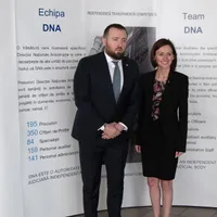 Șeful DNA, întâlnire cu procurorul-șef Veronica Dragalin din Moldova Foto: DNA