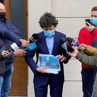 Nicușor Dan, la DNA: / FB