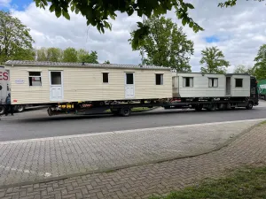 Un român căra două case cu TIR-ul Foto: presseportal.de