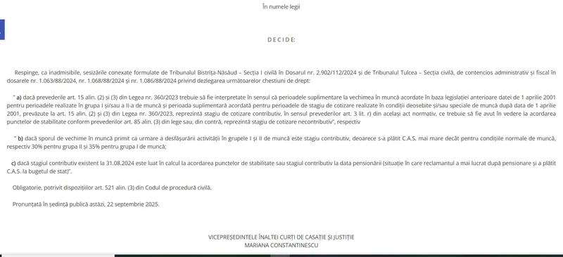Decizia Înalta Curte - Foto: Freepik