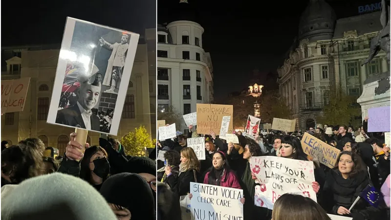 Mii de tineri au ieșit în stradă să oprească ascensiunea lui Călin Georgescu, în mari orașe din țară: FOTO - captura VIDEO(imagine cu rol ilustrativ)
