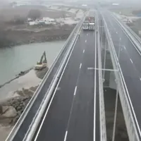 Noul pod peste râul Tisa de circa 25.000.000 € - Foto: captură video