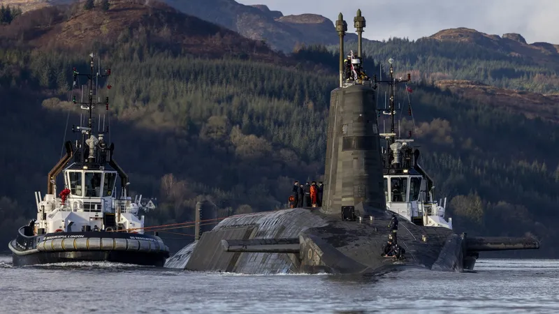 Războiul ascuns al lui Putin din Atlantic: Senzori subacvatici spioneză submarine britanice - Foto: Profimedia Images