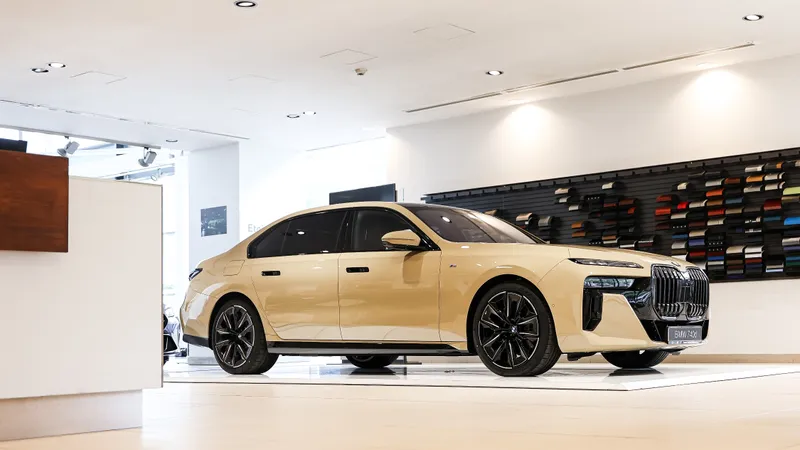 Un român și-a luat un BMW unic. Culoarea Desert Sand Uni costă 7.000 €. Opțiuni de 50.000 € - Foto: Dragoș Savu