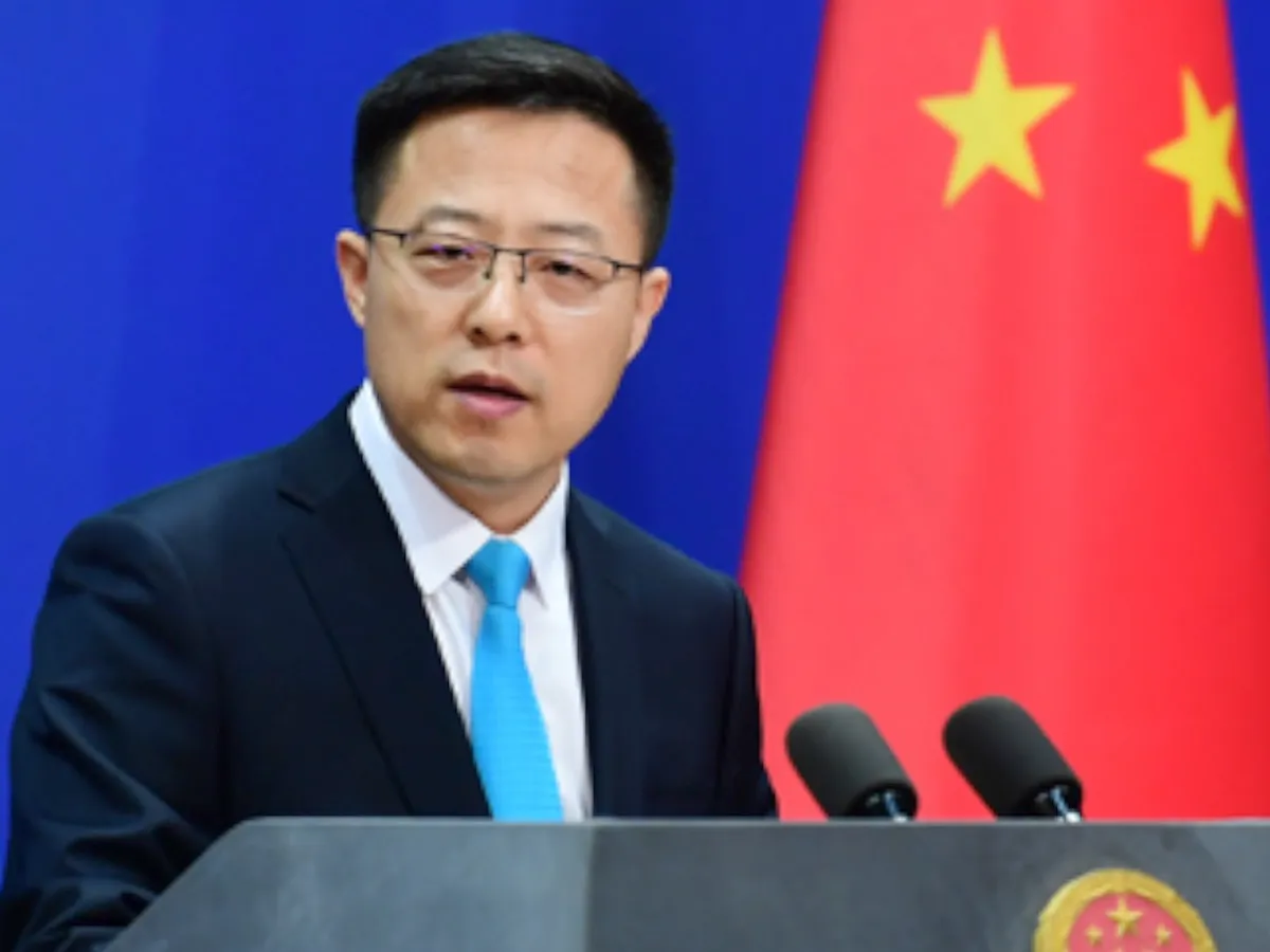 Zhao Lijan, purtătorul de cuvânt al Ministerului de Externe din China Foto: news.cgtn.com