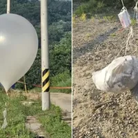 Coreea de Nord, război murdar. Trimite baloane cu fecale vecinilor din sud - Foto: Pravda.com.ua