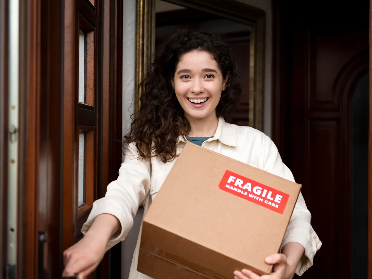 Colet primit de o femeie - Foto: Freepik