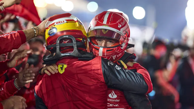 Triplă de vis pentru Ferrari, în Bahrain: pole și victorie semnate Leclerc, Sainz pe doi./ Foto: Ferrari F1, Facebook