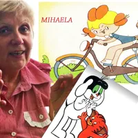 Viorica Bucur și desenele ei - Foto: Colaj / TVR.ro