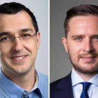 Vlad Voiculescu (stânga) și Stelian Bujduveanu (dreapta)/FOTO: stiripescurt.ro