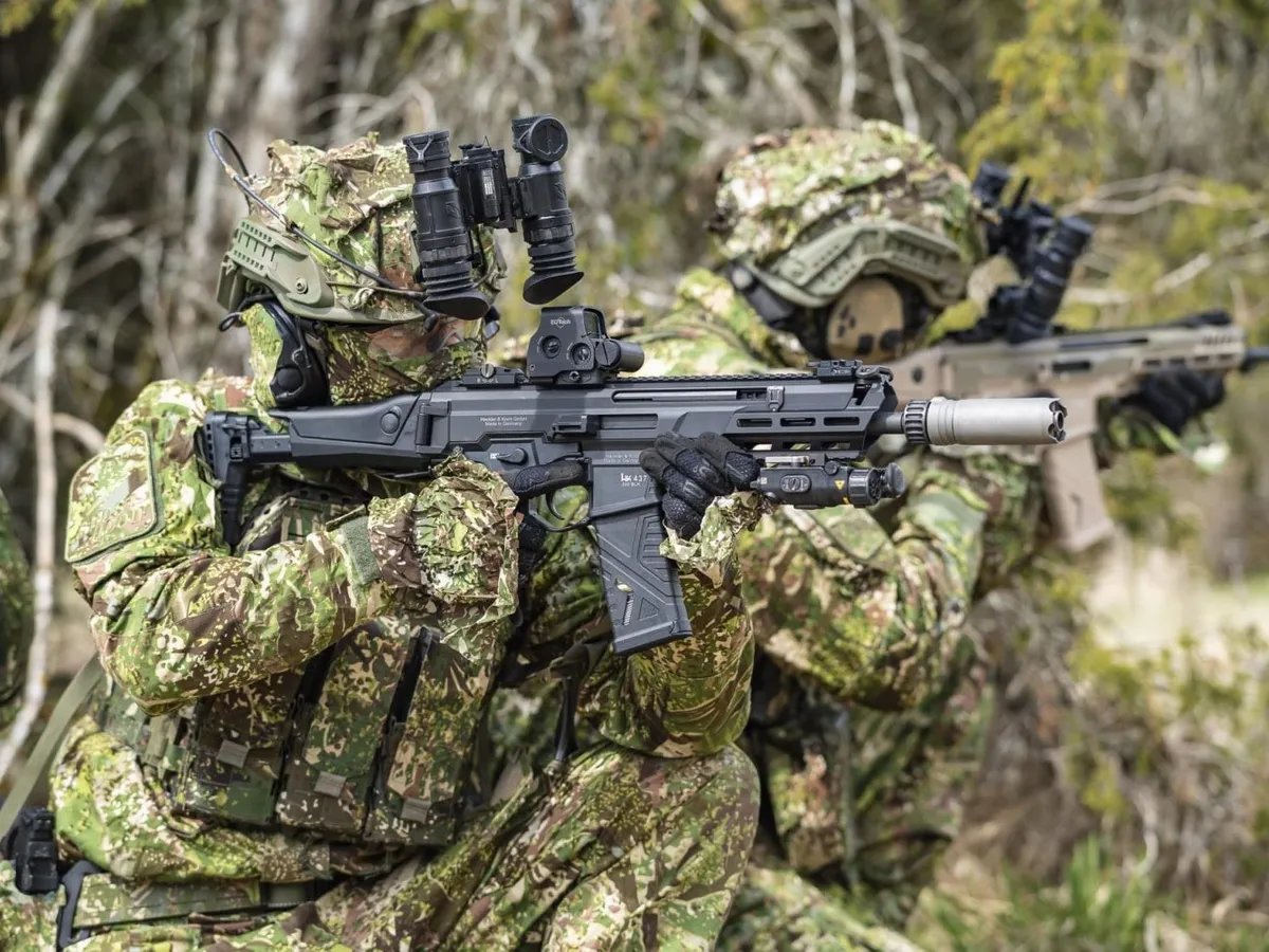 Forțele speciale germane, primele dotate cu o nouă pușcă de asalt a SUA - Foto: special-ops.org