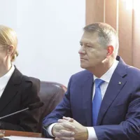 Lia Savonea și Klaus Iohannis. Foto Inquam Photos/Octav Ganea