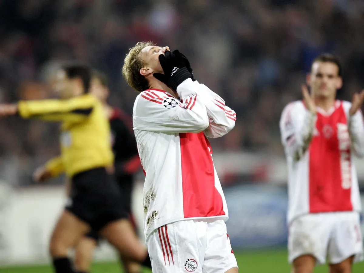 Nicolae Mitea în 2004, în tricoul lui Ajax Amsterdam - Foto: Profimedia Images