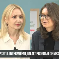 Irina Petraru și dr. Alina Lăcătuș au discutat despre postul intermitent la Newsweek Life Foto: NWR