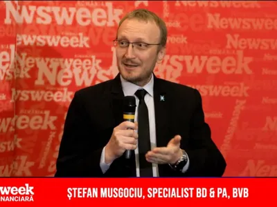 Ştefan Musgociu, vorbind despre felul în care te prinde plăcerea dde a investi la Bursă - Foto: Newsweek România