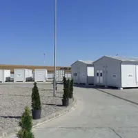 Spitalul modular din Lețcani (Iași)/ FOTO: știreadeiași.ro