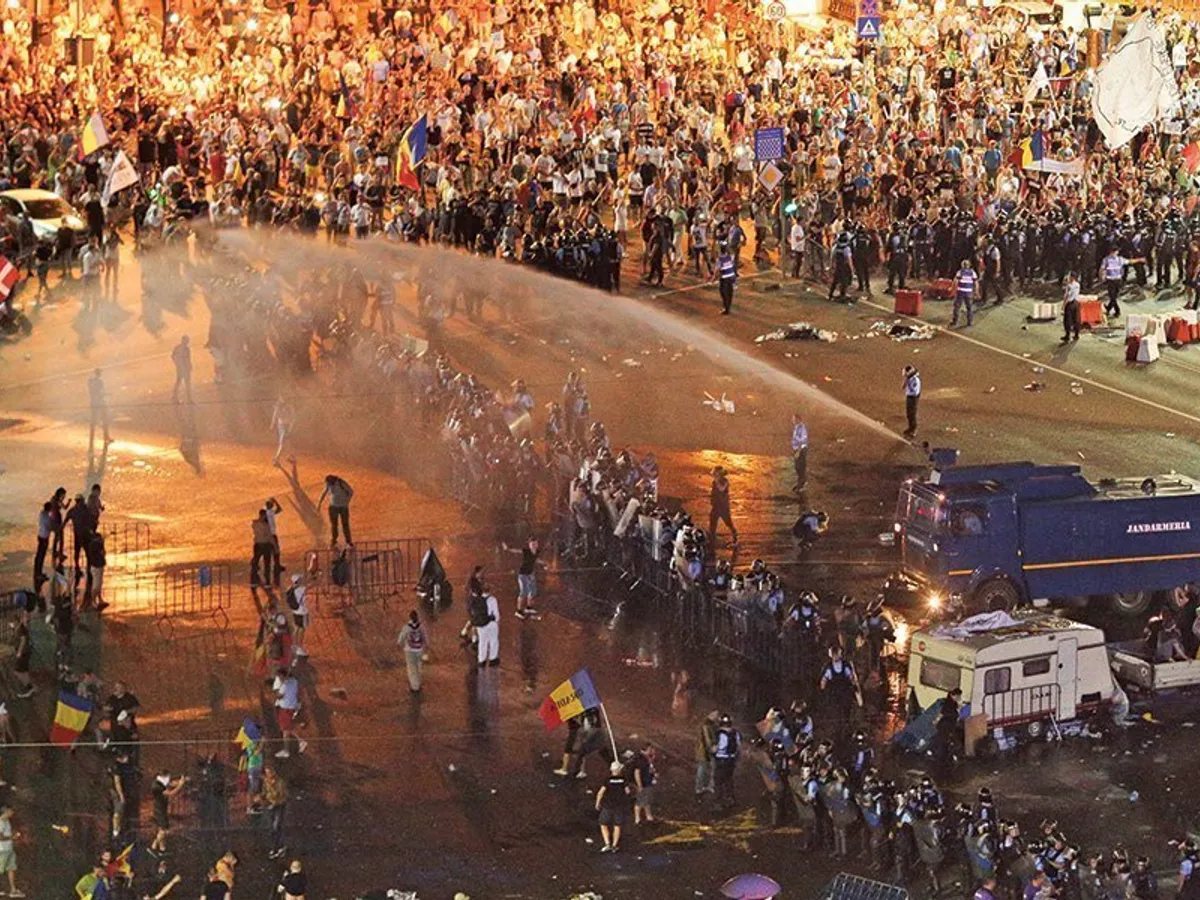 PROTEST PSD a scos sute de mii de oameni în stradă, după ce a vrut să modifice legile justiției - Foto: INQUAM PHOTOS/ Octav Ganea