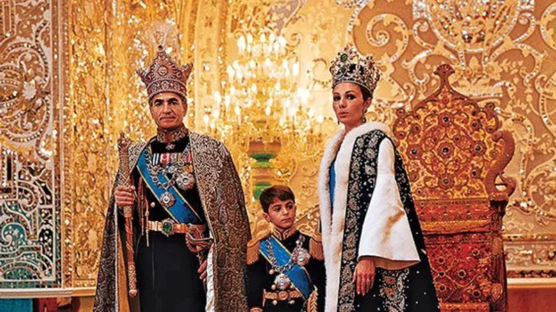 Reza Pahlavi, fiul fostului Șah al Iranului cu cea de-a treia sa soție Farah Diba, în vremurile bune ale ținereții sale, în 1967