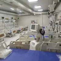 Secția ATI de la spitalul modular din Iași/FOTO: ziaruldeiasi.ro