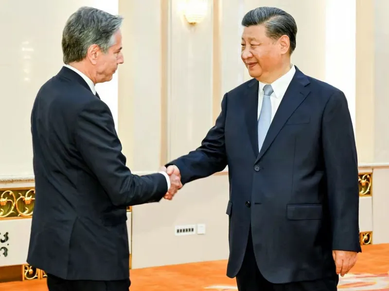 Xi Jinping salută progresul în sine al întâlnirii cu Blinken - Foto: Profimedia Images