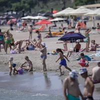 Imagini din weekend, pe Litoral Foto: INQUAM Photos/ George Călin
