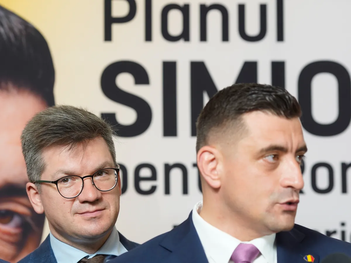 MIhail Neamțu și George Simion - Foto: INQUAM PHOTOS / George Călin
