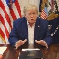 Donald Trump, la Spitalul militar Walter Reid/ FOTO: Twitter