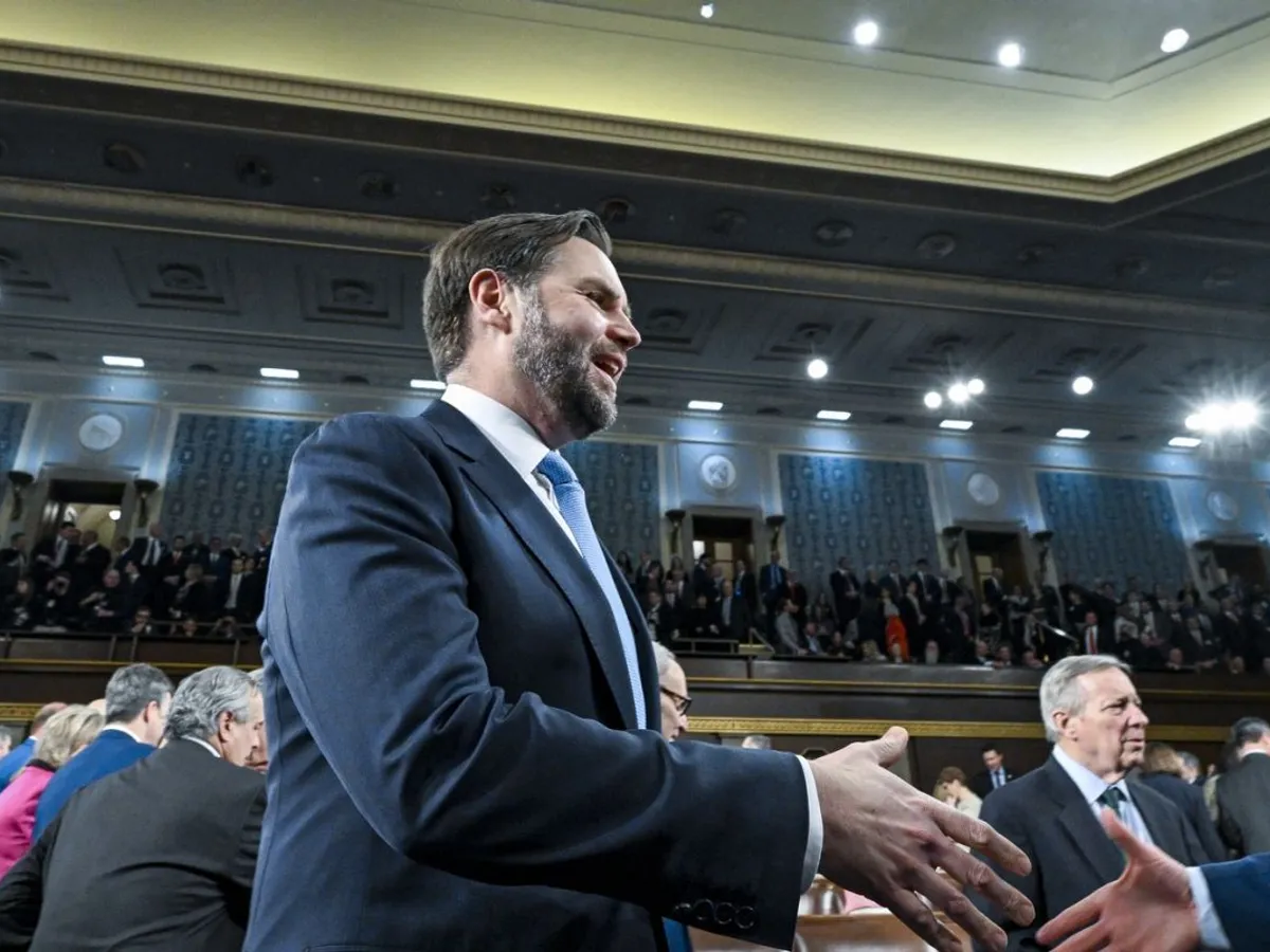 JD Vance, vicepreşedintele SUA - Foto: Profimedia Images