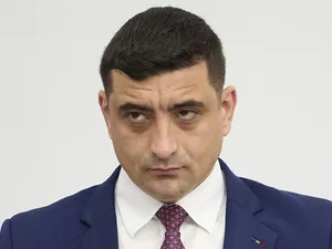 George Simion, la dezbaterea electorală organizată de CCIR - Foto: INQUAM PHOTOS/Codrin Unici
