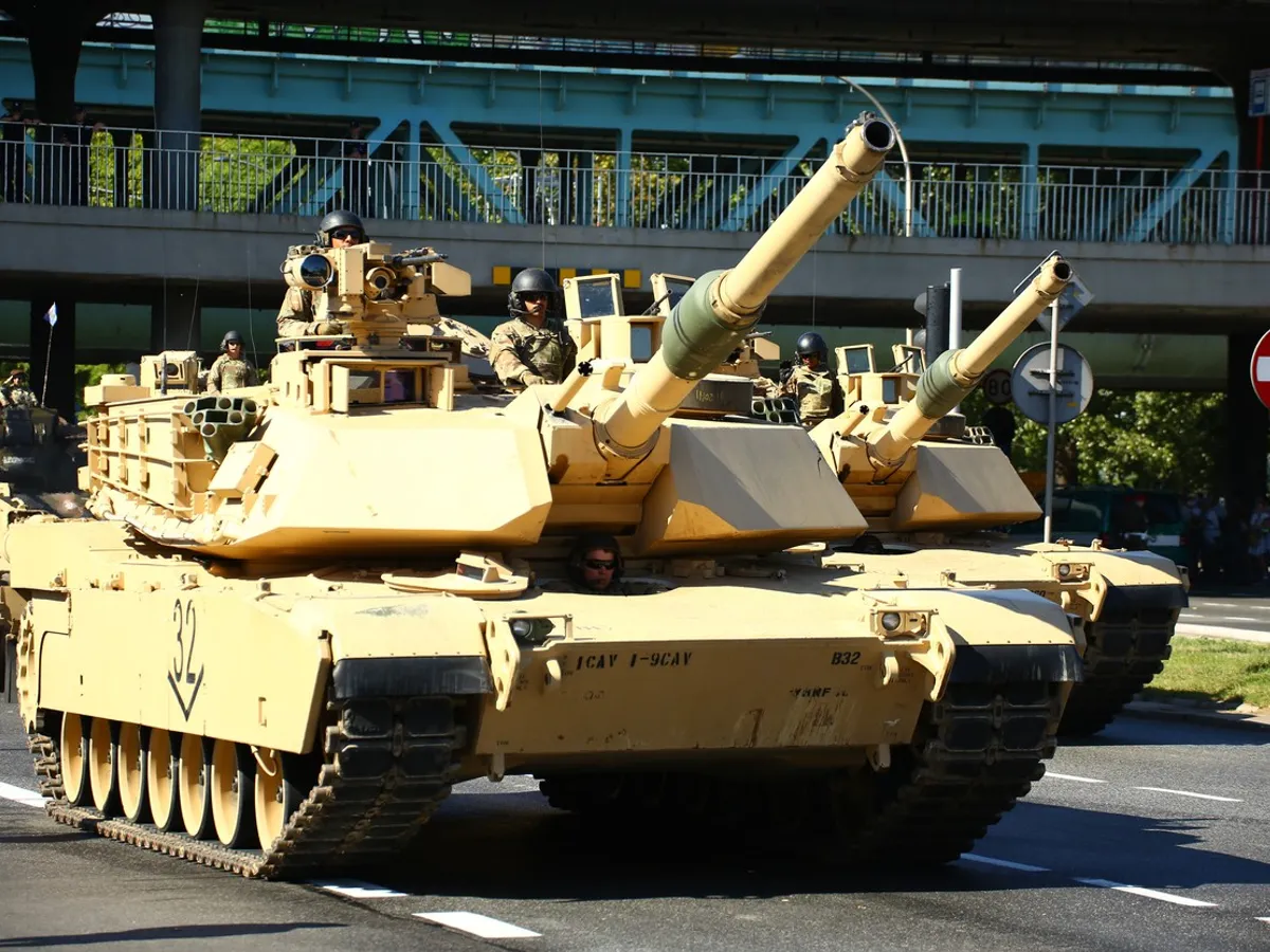 Tancul american M1 Abrams - Foto: Profimedia Images