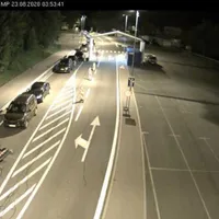 Coada de masini la intrarea in tunelul Loibl/FOTO: hotnews.ro