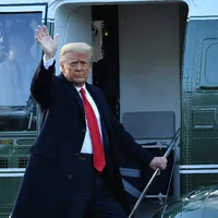 Trump a părăsit Casa Albă/FOTO: Getty