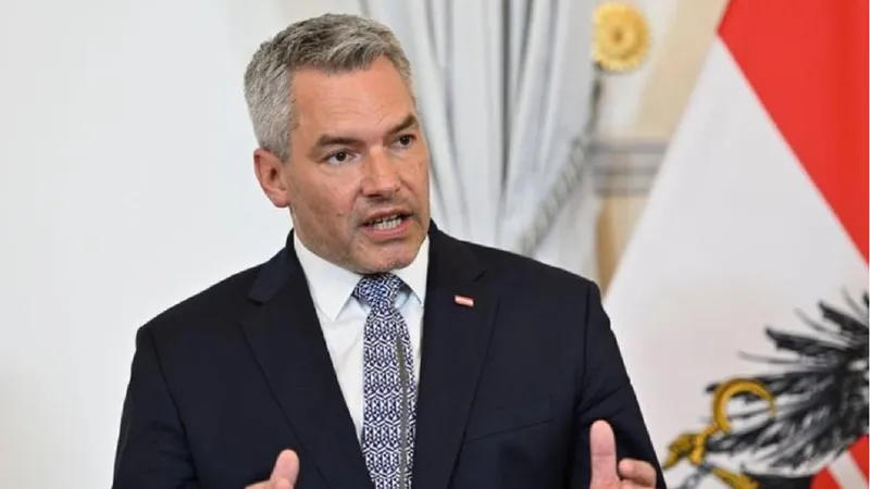 KArl Nehammer, cancelarul Austriei
