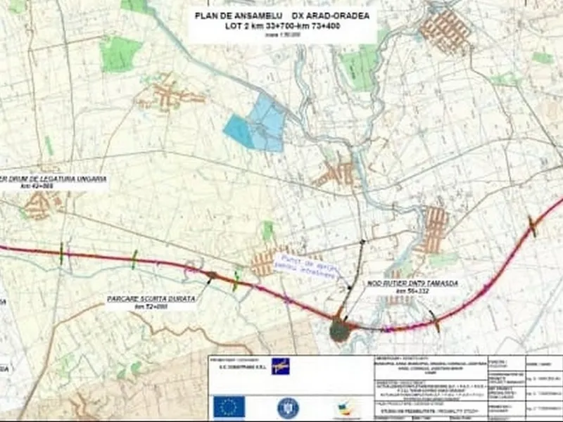 Românii, turcii, bulgarii și ucrainenii se „bat” pentru lotul 2 al autostrăzii Arad - Oradea - Foto: Facebook/Cristian Pistol