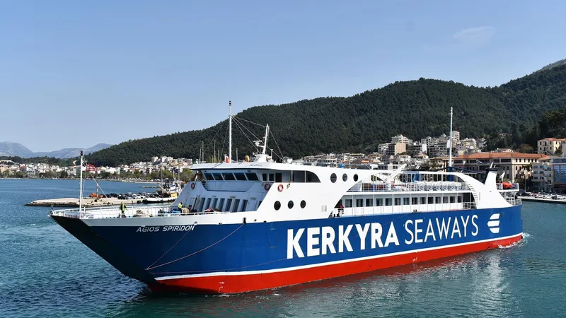 Cât costă feribotul către Thassos, Corfu și Zakynthos? - Foto: Facebook/KERKYRA Seaways