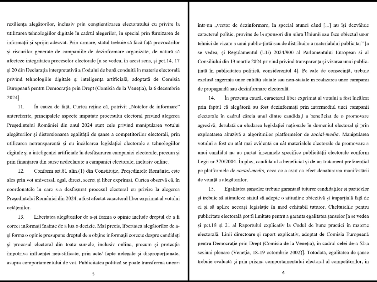 CCR explică anularea alegerilor: vot manipulat prin finanțare ascunsă și promovare agresvă, ilegală: FOTO - Profimedia(imagine cu rol ilustrativ)