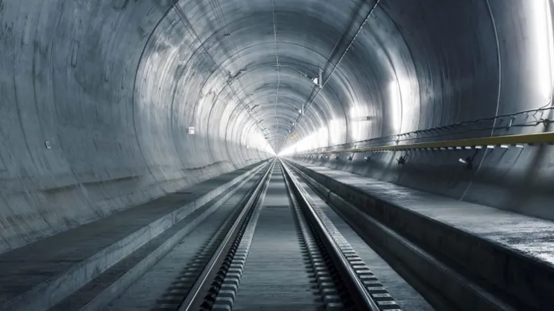 Tunel feroviar - Foto: Pexels Pixabay