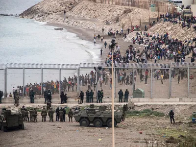 Peste 1.500 de migranți din Maroc au năvălit în Spania în câteva ore - Foto: Profimedia Images (imagine cu  rol ilustrativ)