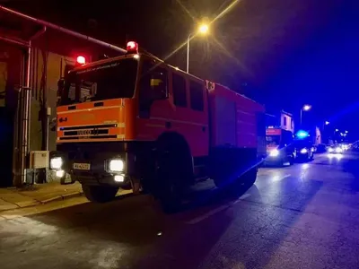 Intervenţie a pompierilor în Caracal - Foto: Gazeta publică